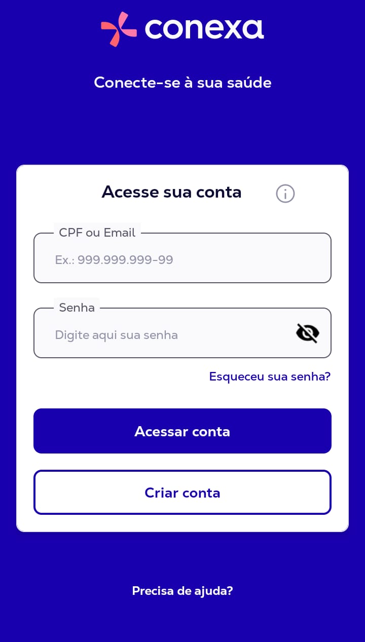 Esqueci minha senha cadastrada. E agora? – Conexa Saúde