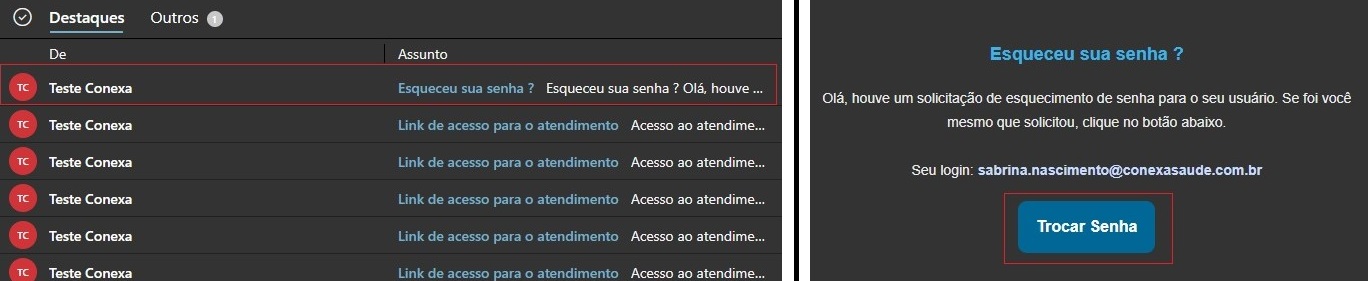 Esqueci minha senha cadastrada. E agora? – Conexa Saúde