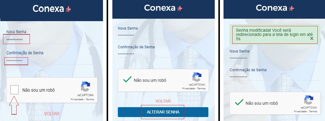 Esqueci minha senha cadastrada. E agora? – Conexa Saúde