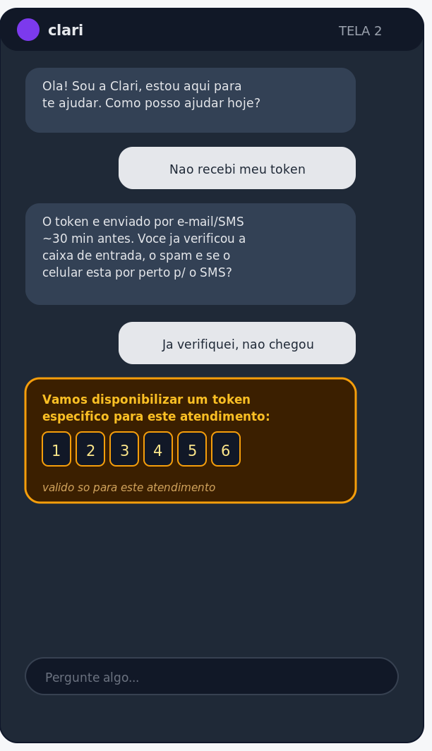 Conversa com a Clari