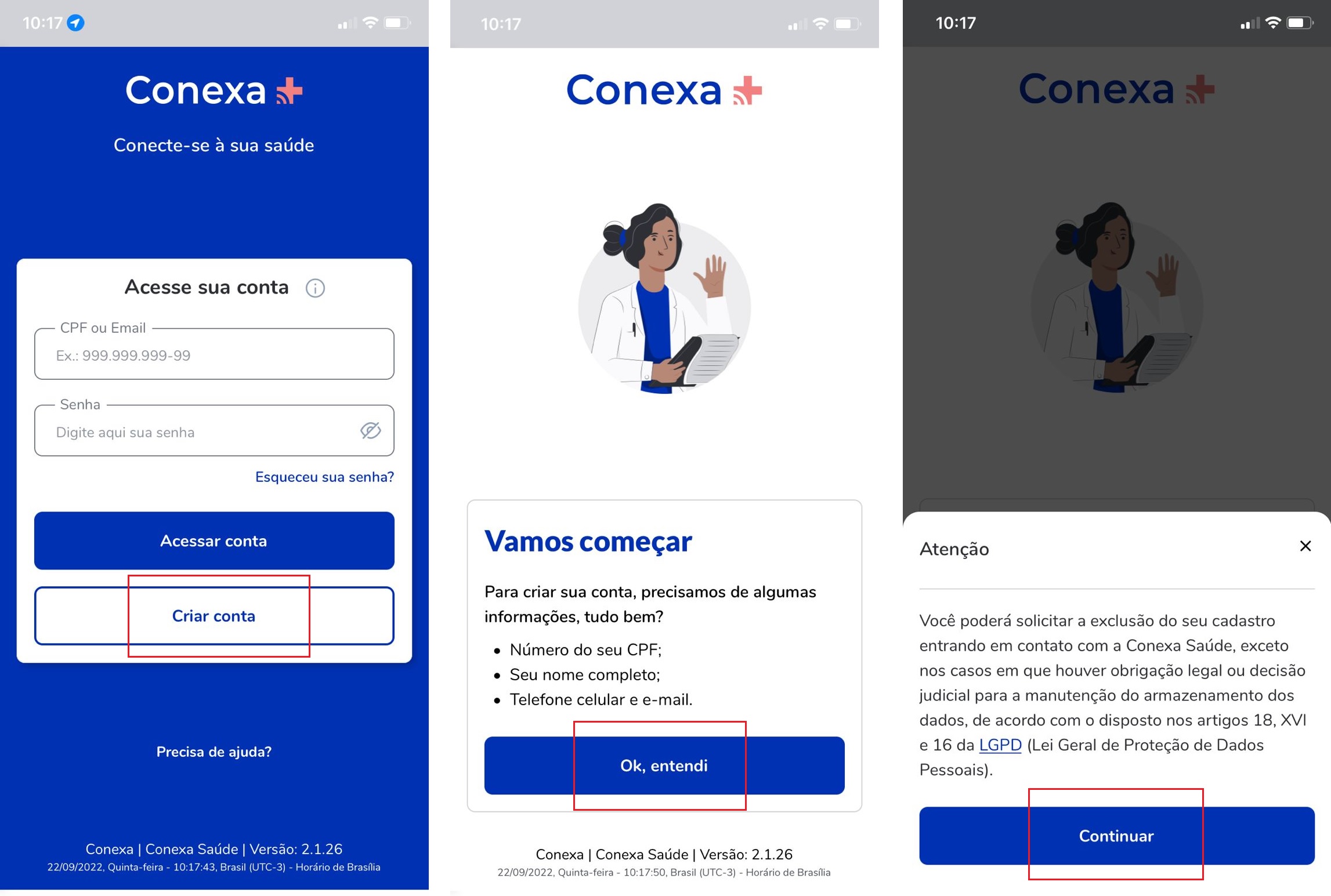 Esqueci minha senha cadastrada. E agora? – Conexa Saúde